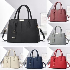 Women’s PU Leather Large Capacity Tote Bag