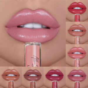 Silky Cream Lip Gloss – Glossy Shine with Lipstick Color