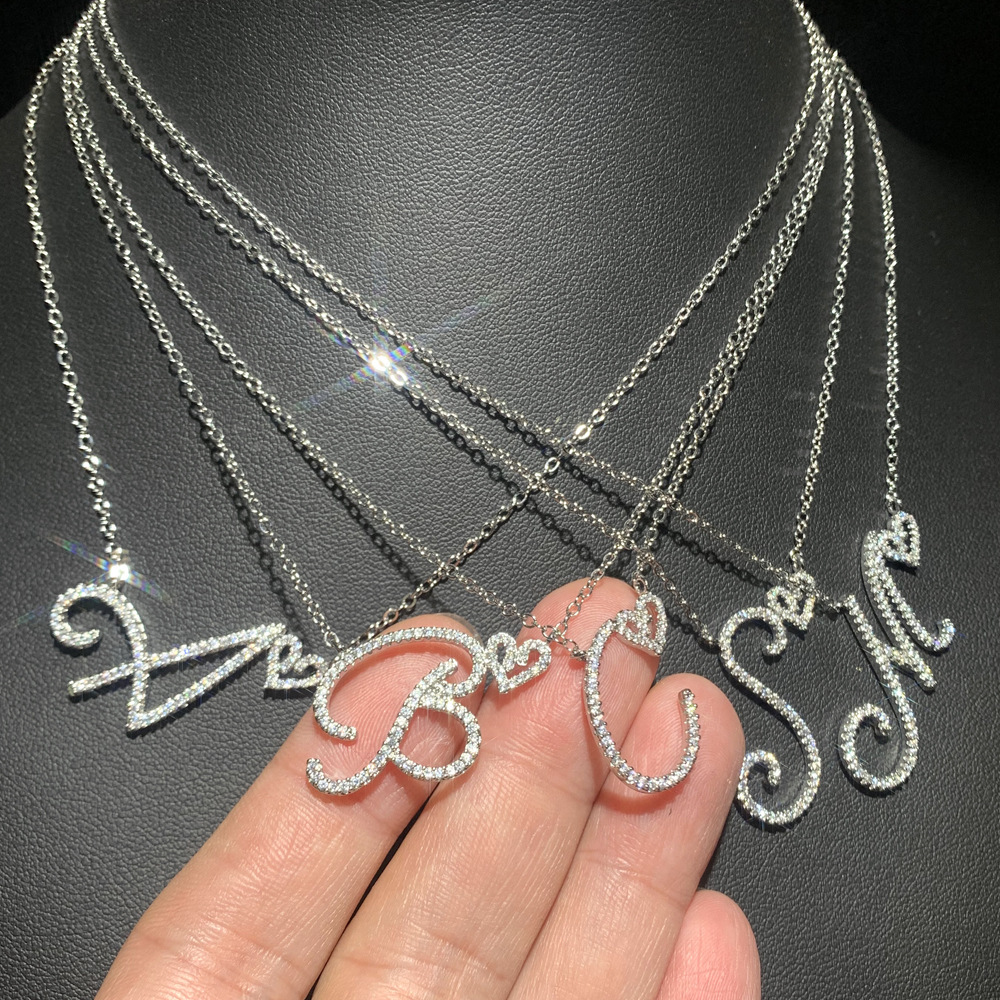 Personalized 26-Letter Retro Love Letter Necklace - Image 5