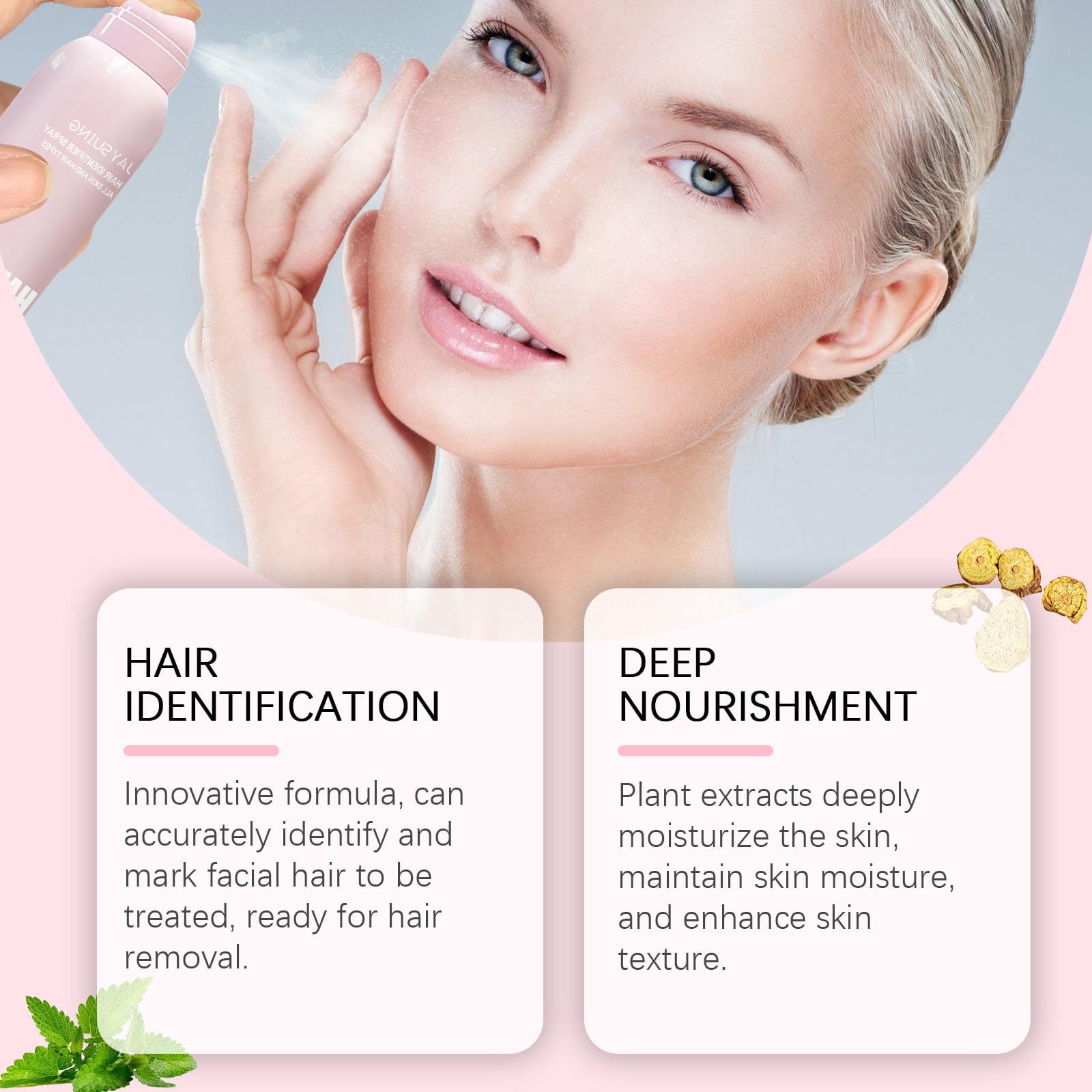 Hair identifier spray for face and body shaving - Image 4