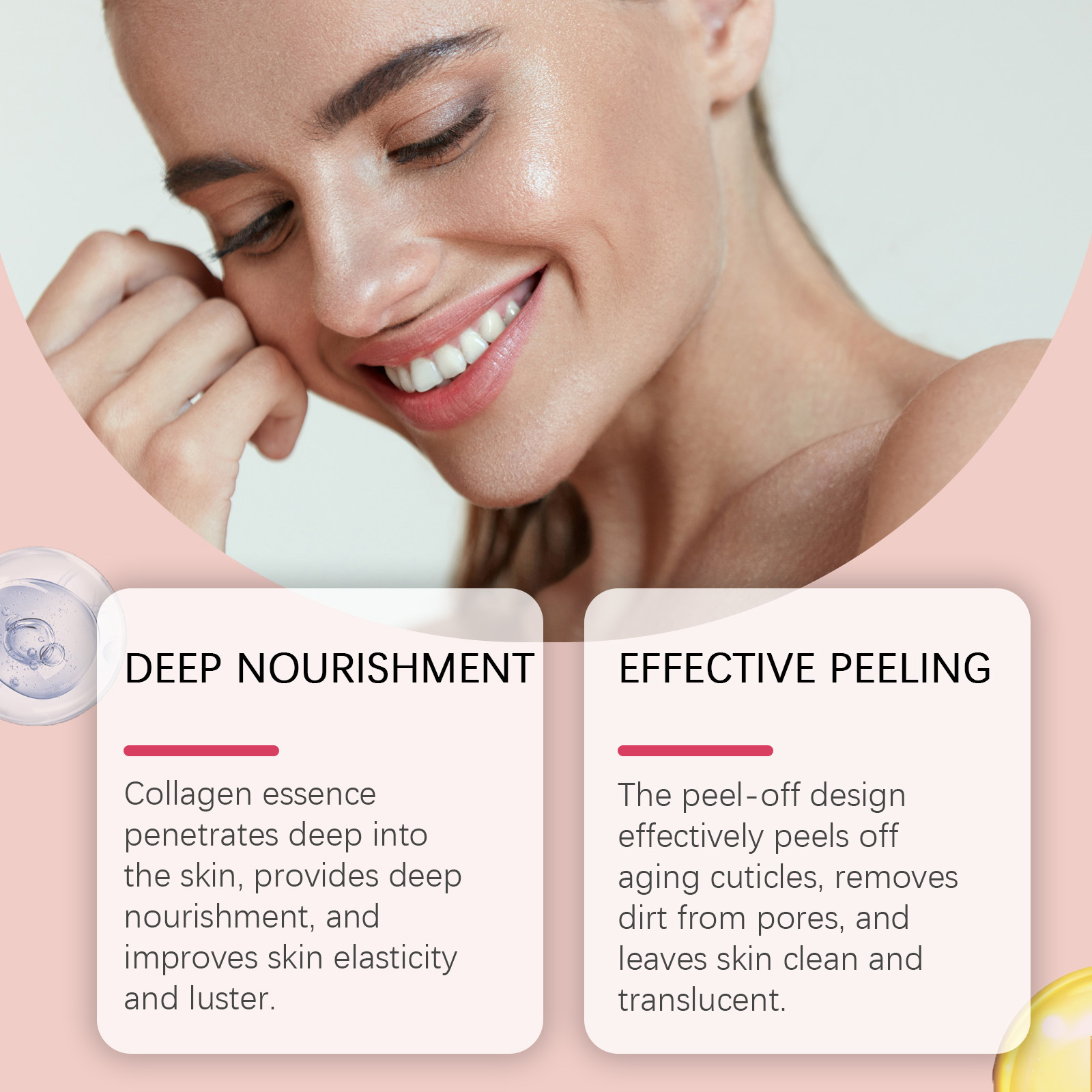Collagen Tearing Mask Cleansing Facial Moisturizing - Image 3